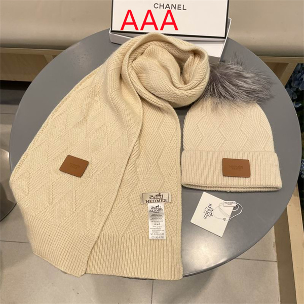 Hermes Hat and scarvf(AAA)-0007