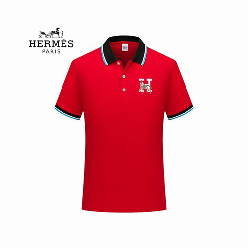 Hermes Lapel T-shirts-M-0090