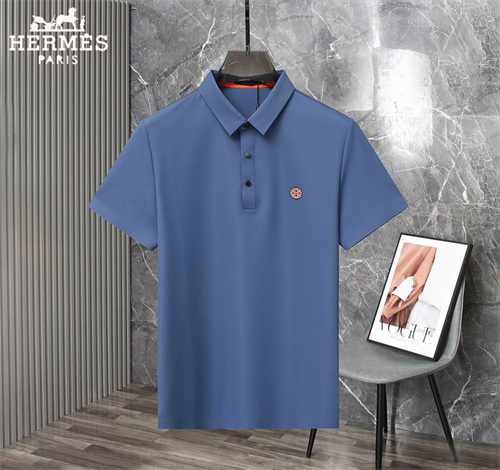 Hermes Lapel T-shirts-M-0128