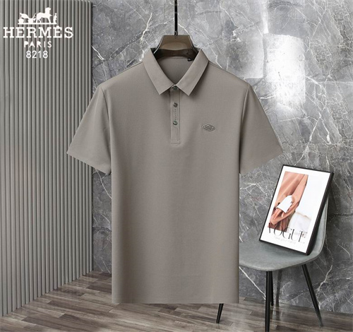 Hermes Lapel T-shirts-M-0132