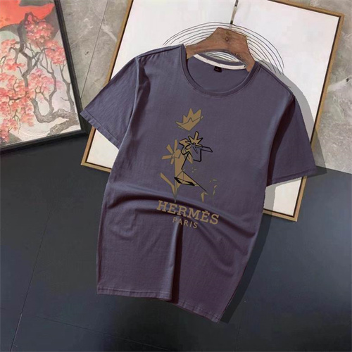 Hermes Round neck T-shirt-M-139