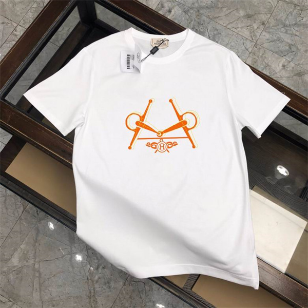 Hermes Round neck T-shirt-M-100