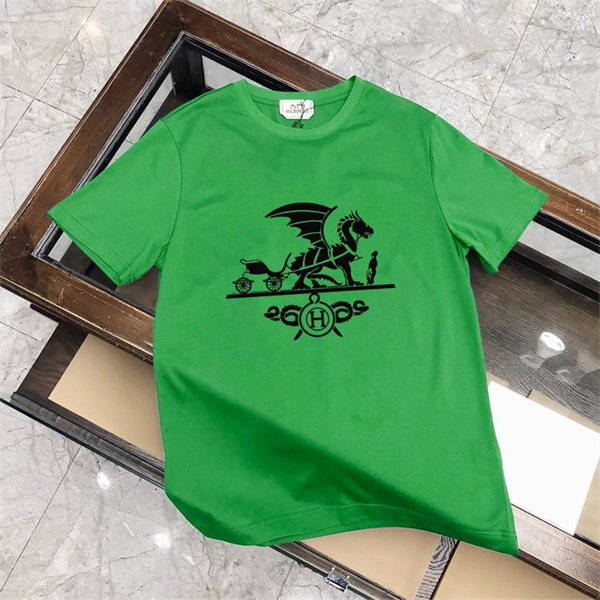 Hermes Round neck T-shirt-M-102