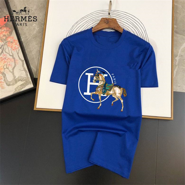 Hermes Round neck T-shirt-M-058