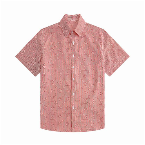 LV short shirt-M-097
