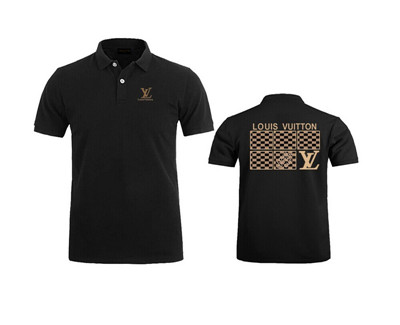 Lv Lapel T-shirts-129