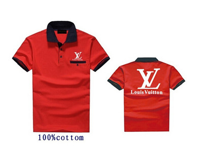 Lv Lapel T-shirts-136