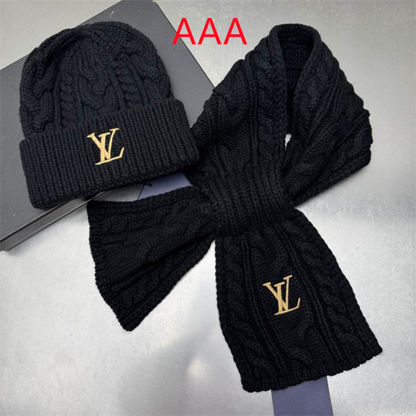 LV Hat and scarvf(AAA)-0102