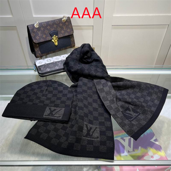 LV Hat and scarvf(AAA)-0113
