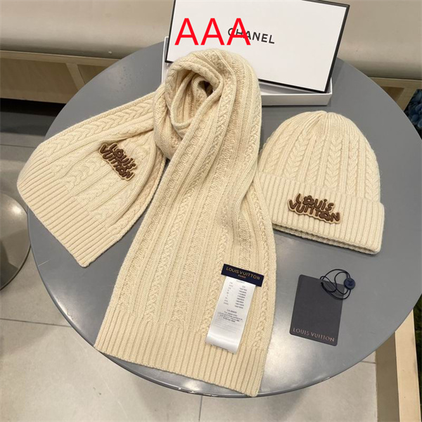 LV Hat and scarvf(AAA)-0138