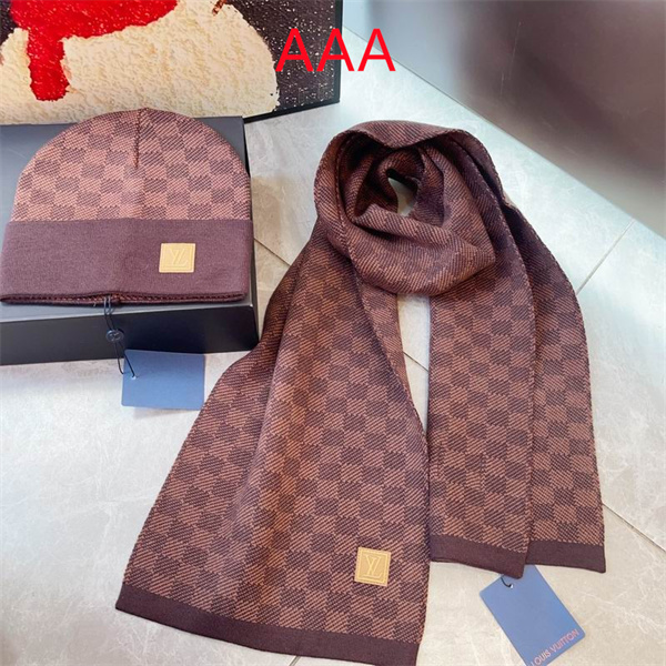 LV Hat and scarvf(AAA)-0141