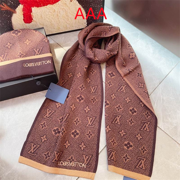 LV Hat and scarvf(AAA)-0146