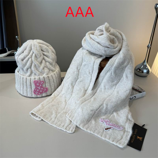 LV Hat and scarvf(AAA)-0148