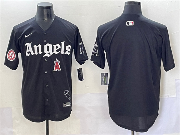 Los Angeles Angels Majestic Jerseys-0147