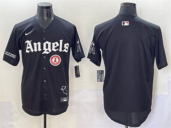 Los Angeles Angels Majestic Jerseys-0150