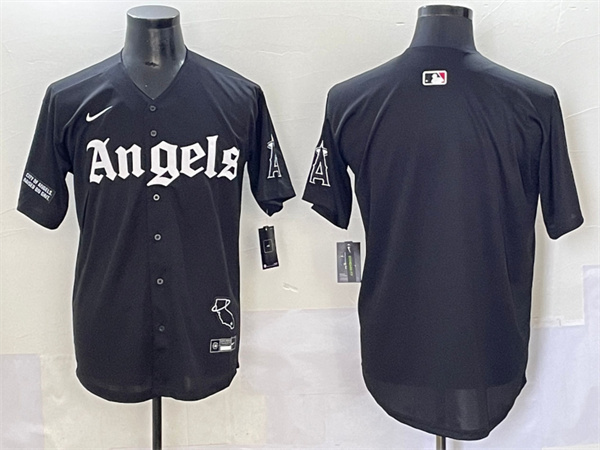 Los Angeles Angels Majestic Jerseys-0153
