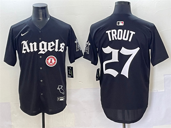 Los Angeles Angels Majestic Jerseys-0157