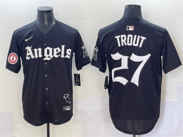 Los Angeles Angels Majestic Jerseys-0158