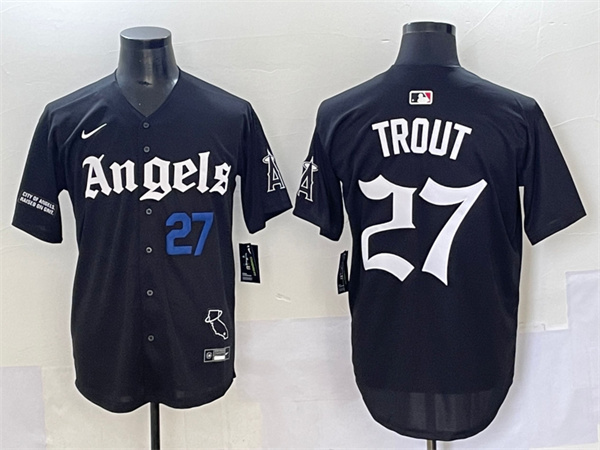 Los Angeles Angels Majestic Jerseys-0162