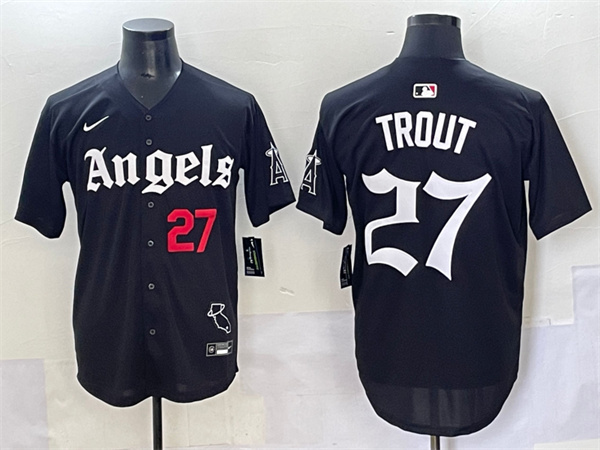Los Angeles Angels Majestic Jerseys-0168