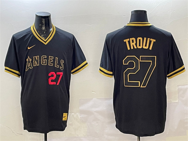 Los Angeles Angels Majestic Jerseys-0095