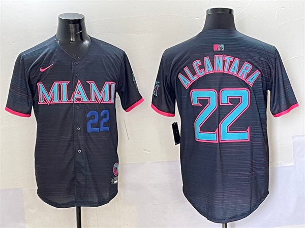 Miami Marlins Majestic Jerseys-0032