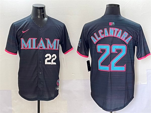 Miami Marlins Majestic Jerseys-0034