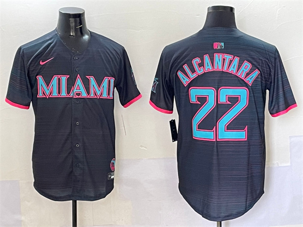 Miami Marlins Majestic Jerseys-0036