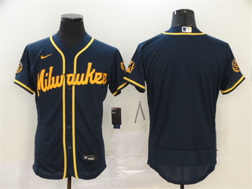 Milwaukee Brewers Flexbase jerseys-0001
