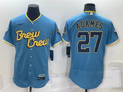 Milwaukee Brewers Flexbase jerseys-0015