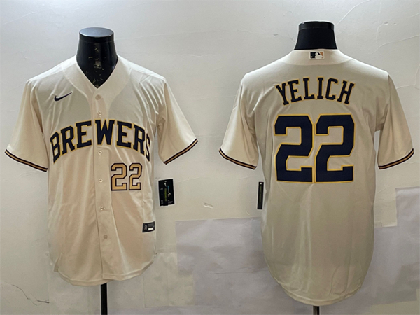Milwaukee Brewers Majestic Jersey-0043