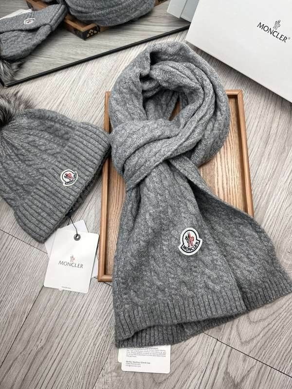 Moncler Hat and scarvf(AAA)-0288
