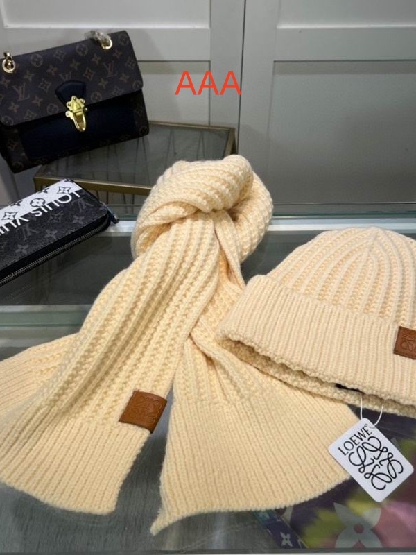 Loewe Hat and scarvf(AAA)-0006