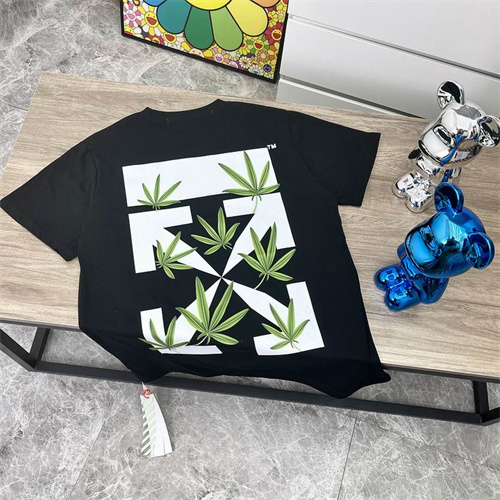 Off White Round neck T-shirt-M-0202