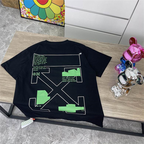 Off White Round neck T-shirt-M-0208