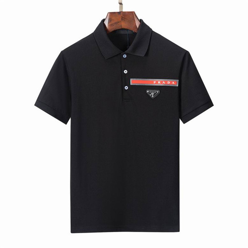 Prada Lapel T-shirts-M-092
