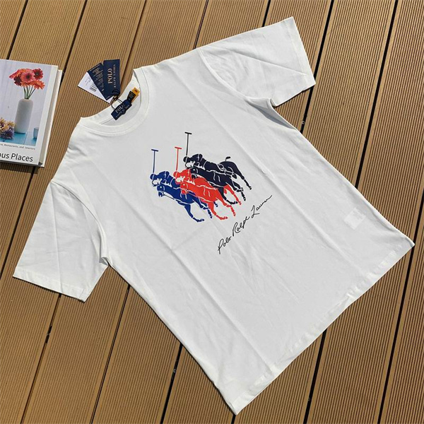 Ralph Lauren Round neck T-shirt-M-0095