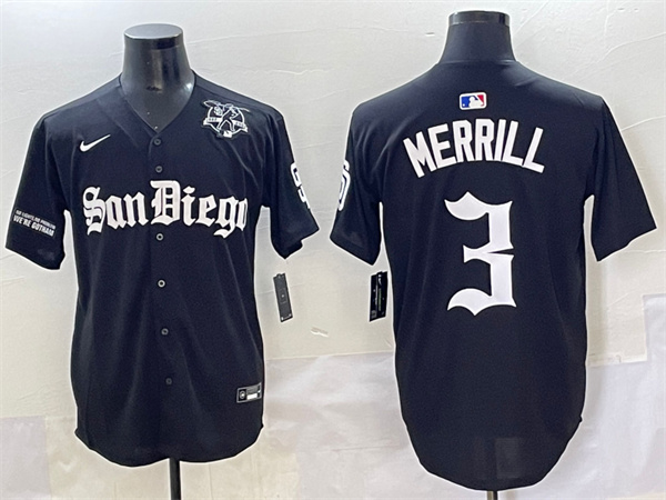 San Diego Padres Majestic Jerseys-0958