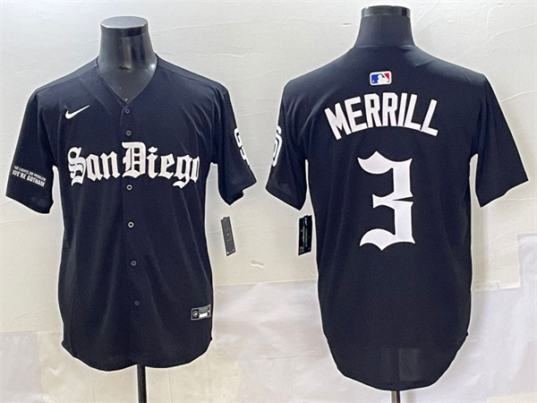 San Diego Padres Majestic Jerseys-0959