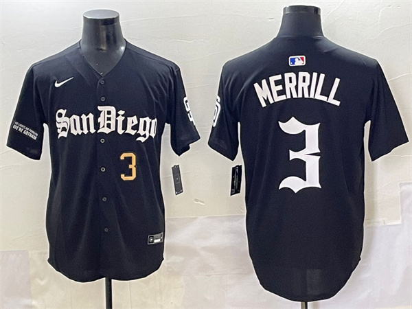 San Diego Padres Majestic Jerseys-0967