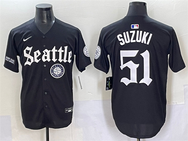 Seattle Mariners Majestic Jerseys-0219