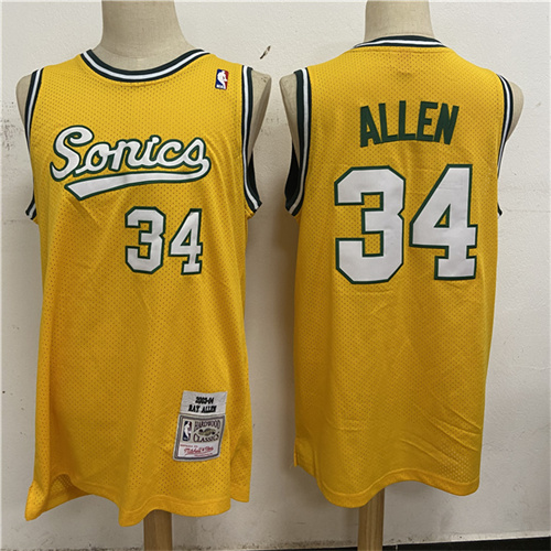 Seattle Supersonics Jerseys-001